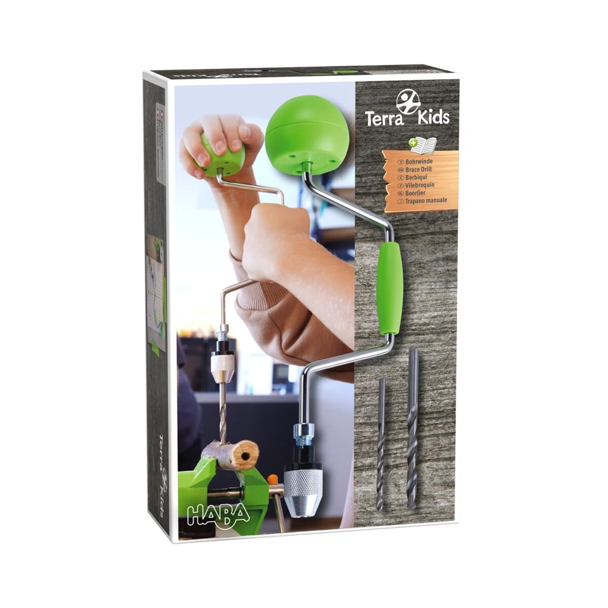 Burghiu Manual pentru Copii HABA Terra Kids - Imaginea 5