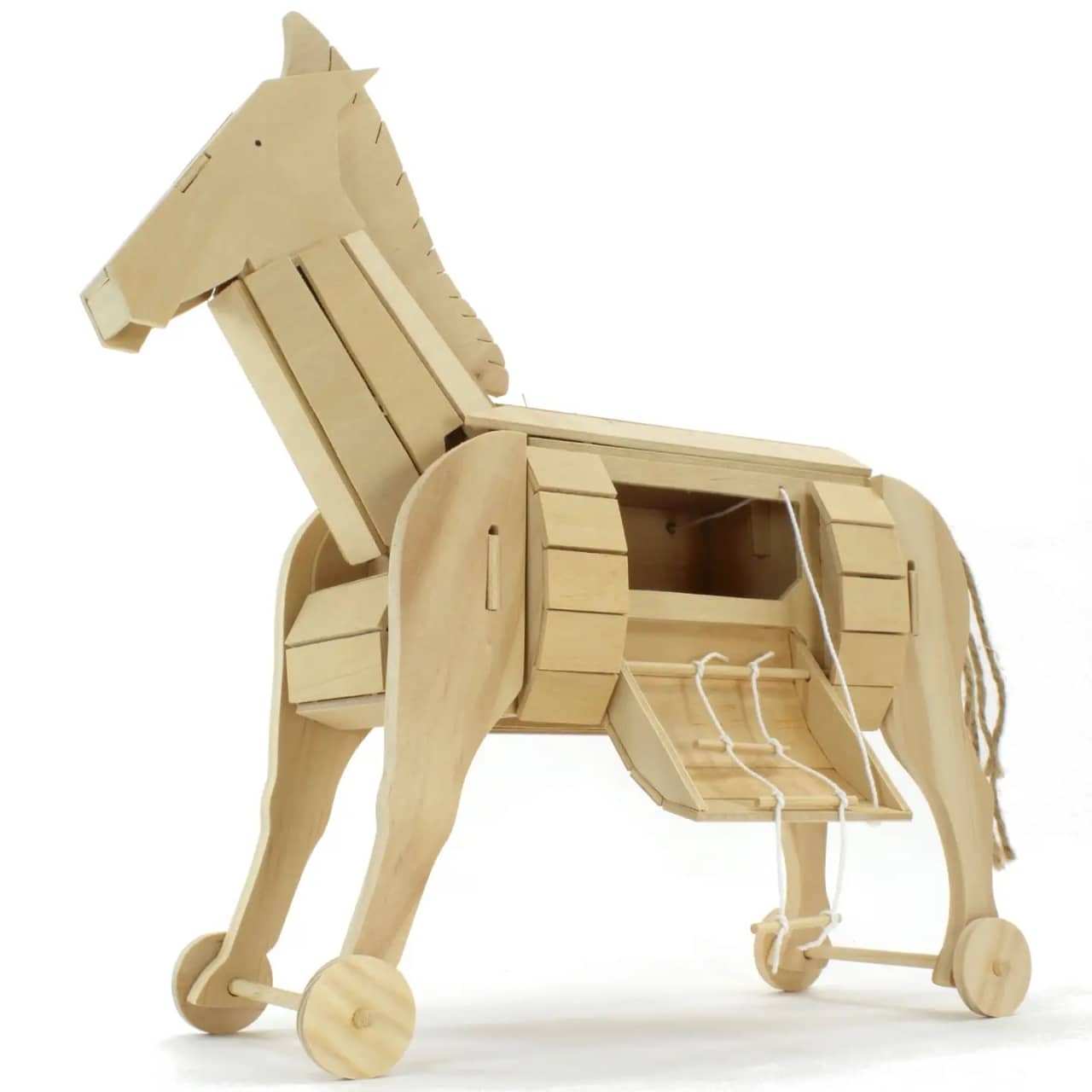 Kit de Construcție Calul Troian din Lemn - Machetă Istorică