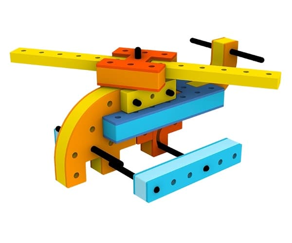 Set Constructie Bakoba Adventure, 54 piese, Compatibile LEGO - Imaginea 4