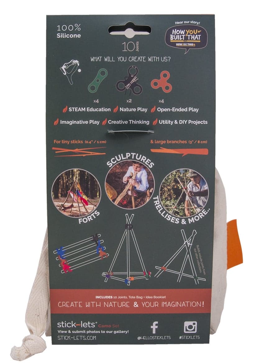 Set Conectori Stick-Lets Camouflage - Imaginea 3