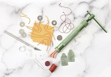 Kit Creativ Graine Créative® – Bijuterii FIMO „Line Art” (Design Minimalist) - Imaginea 6