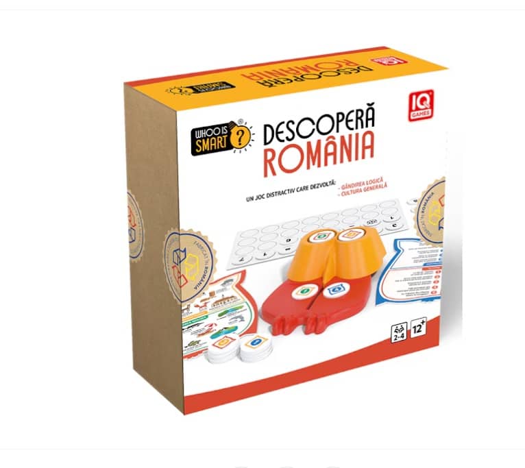 Joc Deico Games, WHOO IS SMART?, Descopera Romania