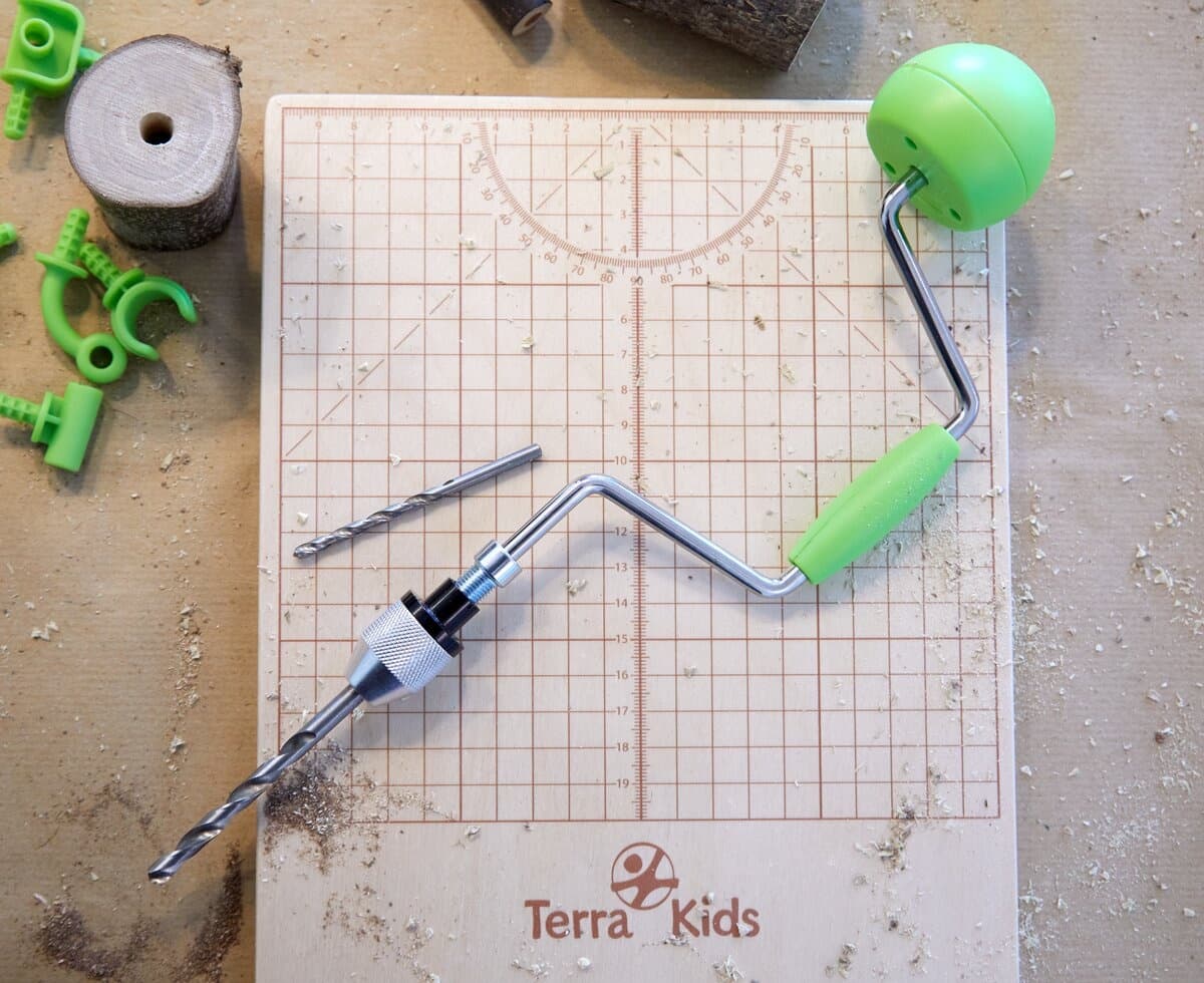 Burghiu Manual pentru Copii HABA Terra Kids - Imagine principală