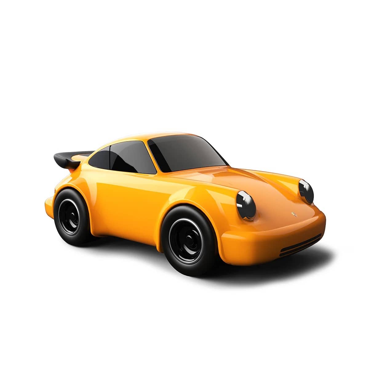 Baghera Mașinuță de Colectie Porsche 911, Galbena, ABS,