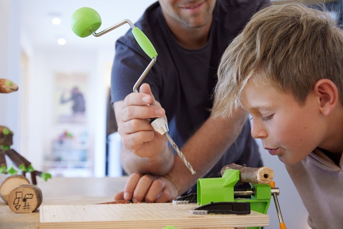 Burghiu Manual pentru Copii HABA Terra Kids - Imaginea 3