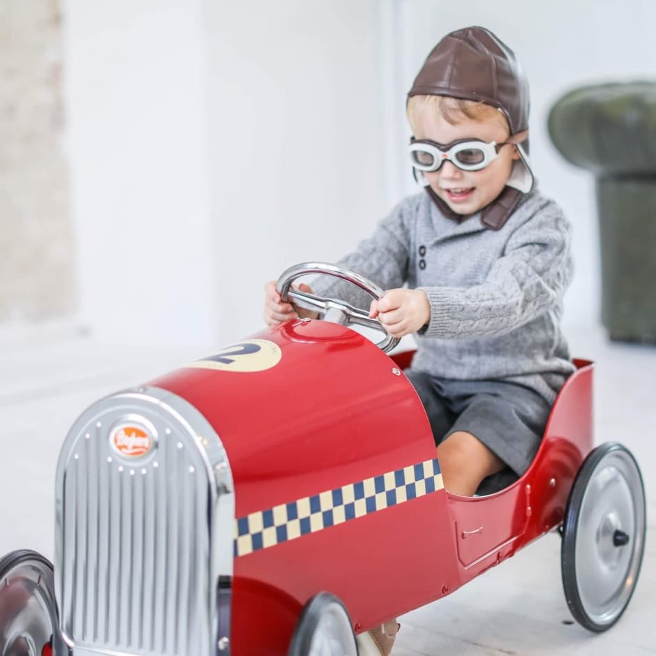 Set Accesorii Pilot Baghera: Cască și Ochelari Retro - Imaginea 3