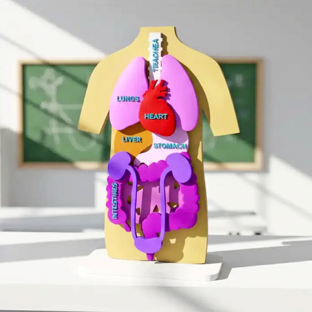 Puzzle 3D – Anatomia Corpului Uman și Organele Interne - Imaginea 4