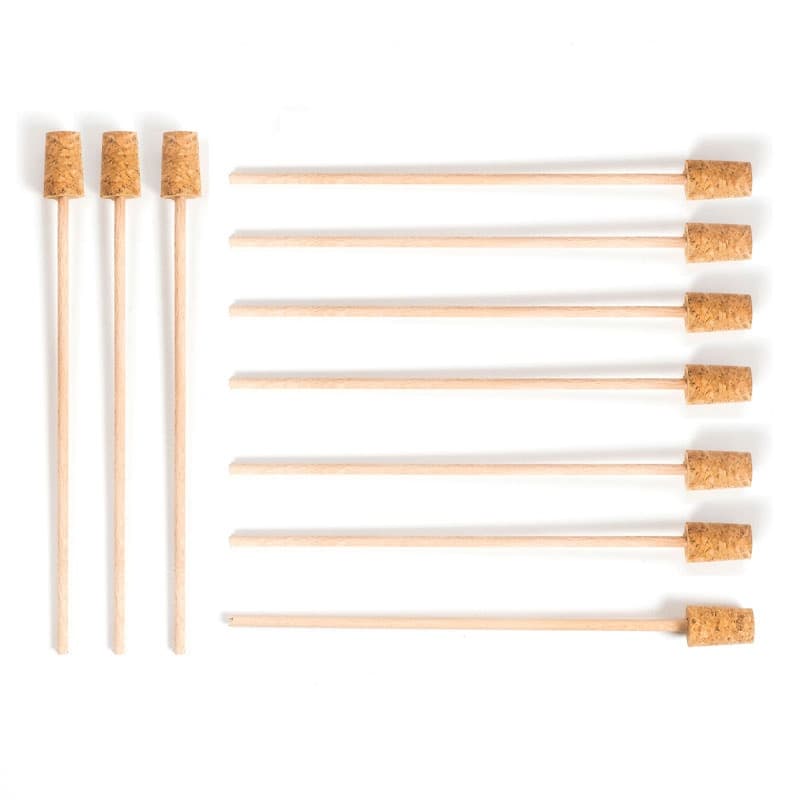 Sageata din Lemn "Kamelot" cu Vârf de Protecție din Plută (27 cm) - Imaginea 2