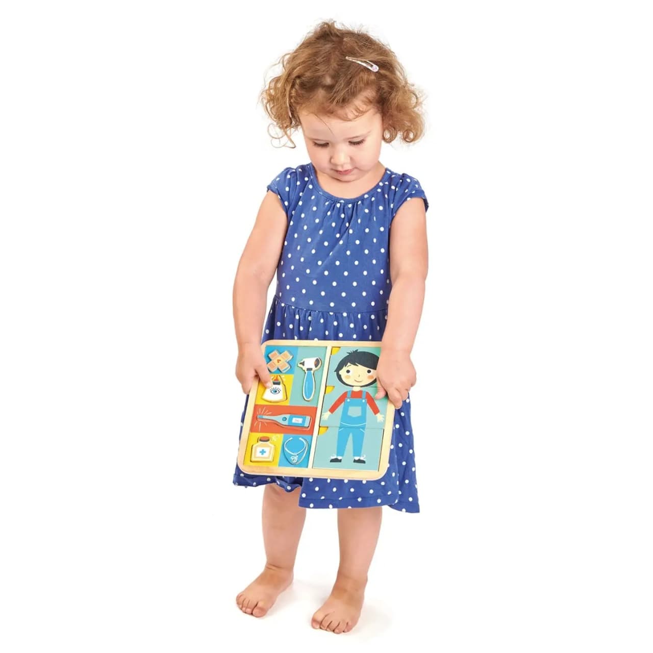 Puzzle din Lemn Tender Leaf Toys® – Corpul uman, Anatomie și Sănătate - Imaginea 2