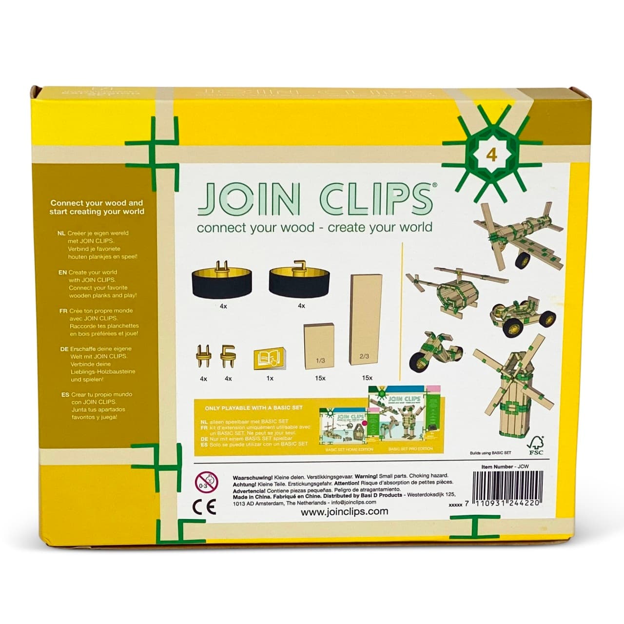 Set Extensie Join Clips – Roți și Axe pentru Construcții Mobile - Imaginea 6