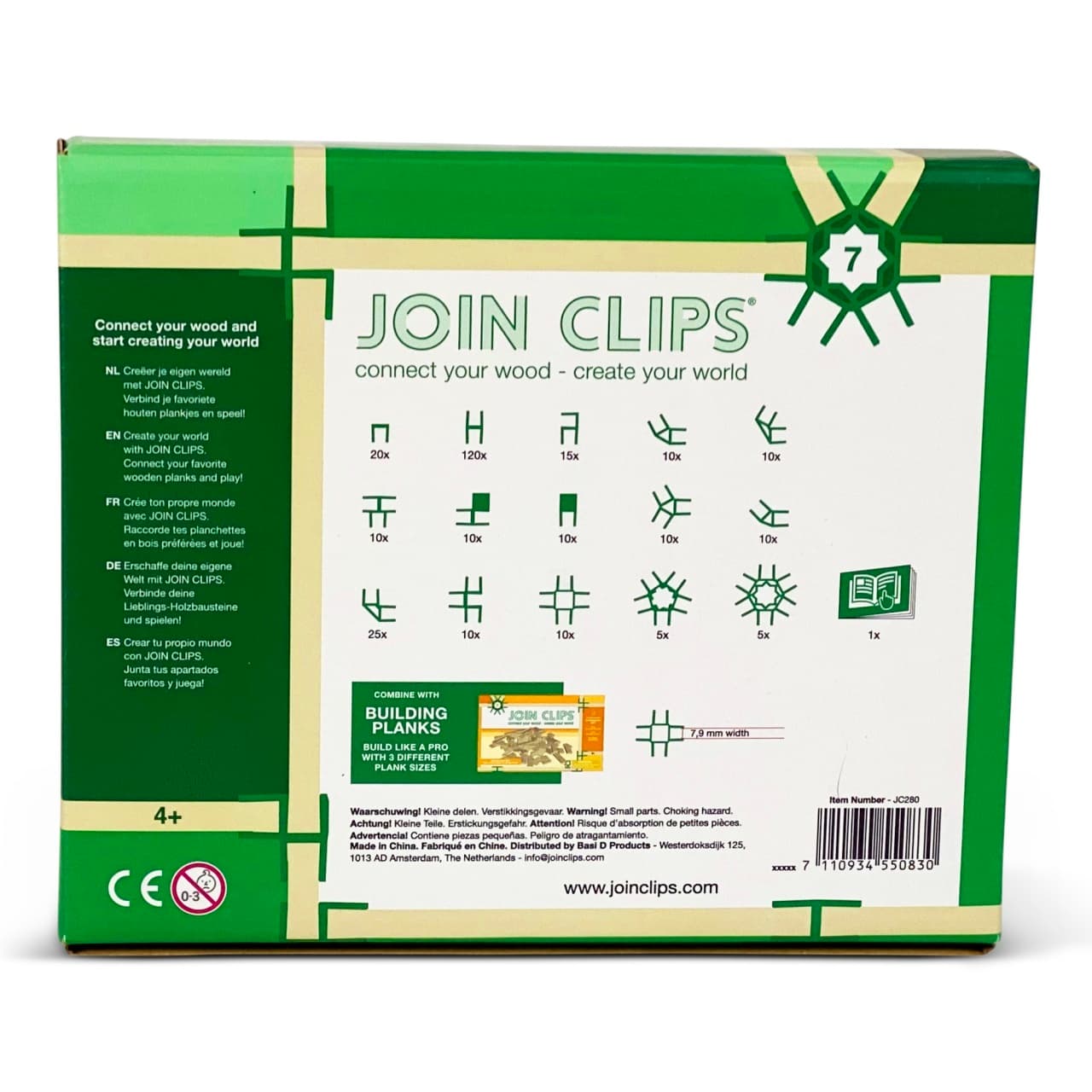 Set Extensie JoinClips– 280 Cleme de Conectare - Imaginea 4