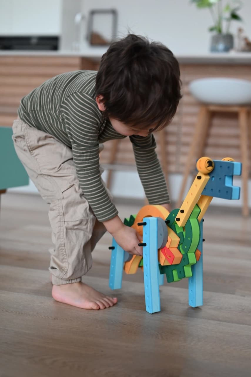 Set Construcție BAKOBA Combiner 65 Piese, Compatibile LEGO - Imaginea 3