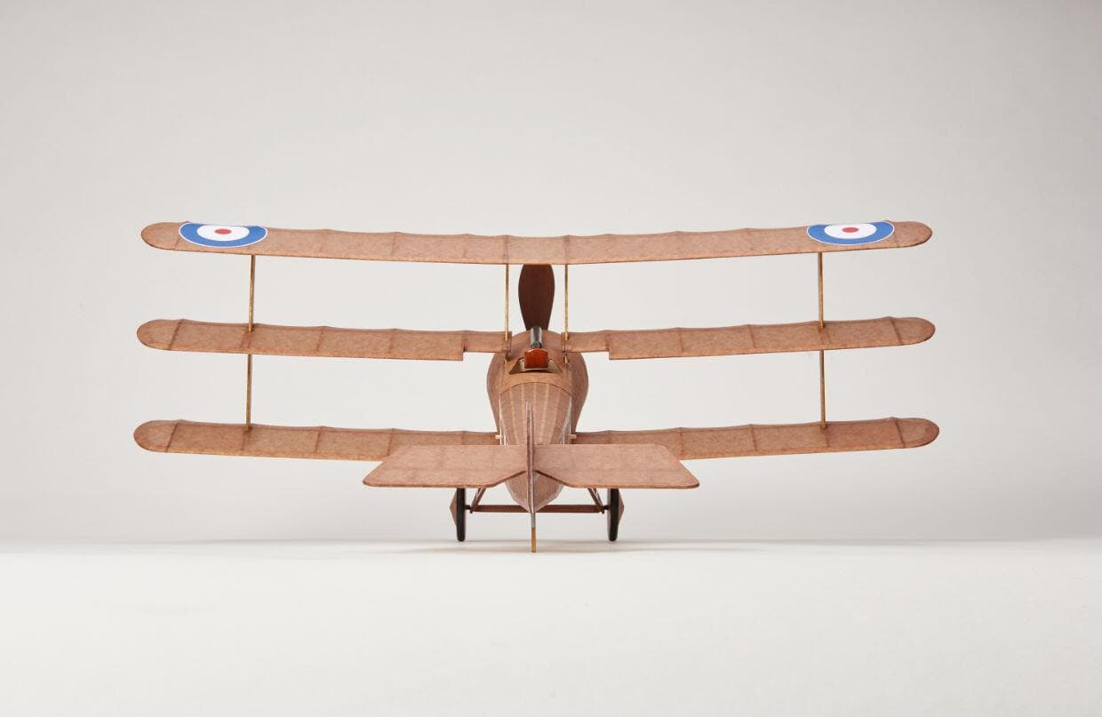Kit Aeromodelism Vintage: Avion Triplan Sopwith Triplane (Anvergură 457 mm) - Imaginea 6
