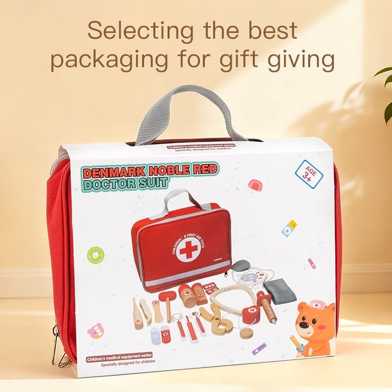 Trusa de Doctor, Set Medical Educativ Montessori - Imaginea 4