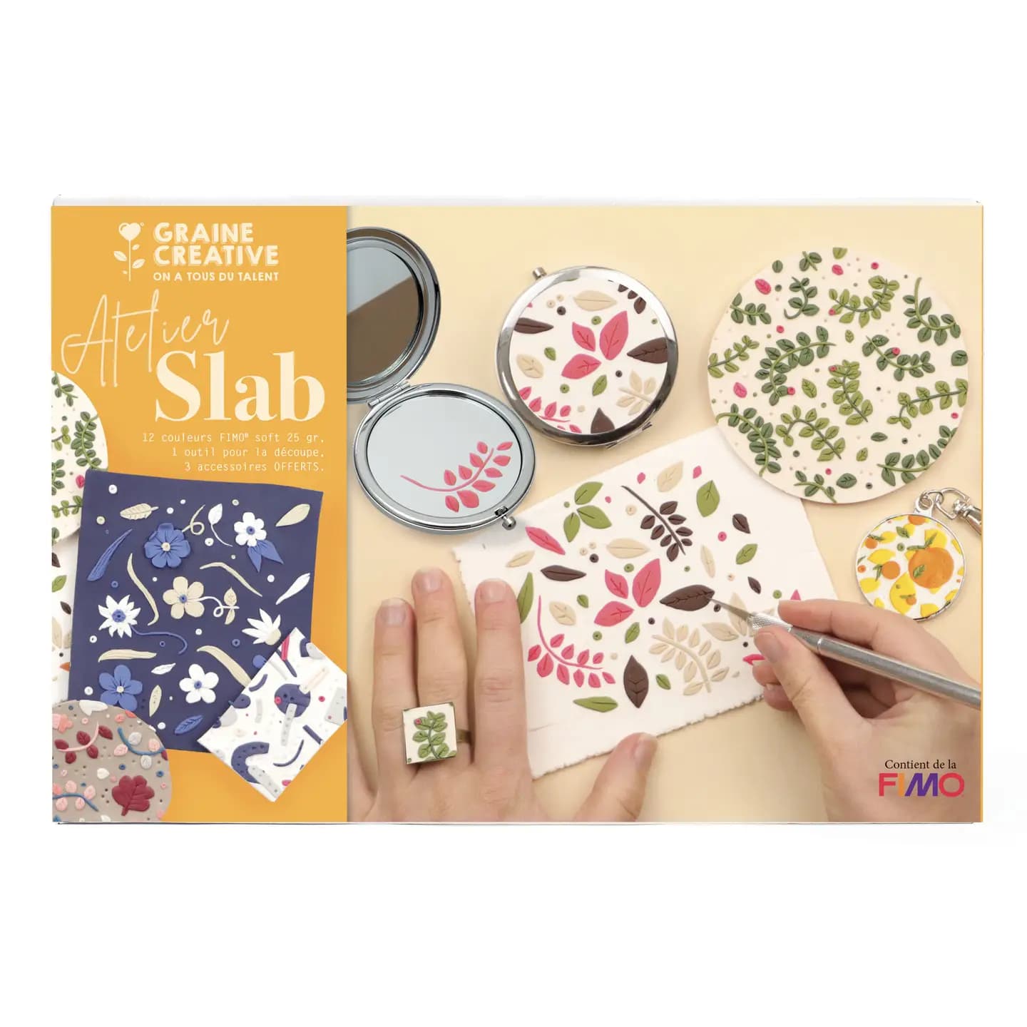 Set Creativ FIMO Atelier Slab Graine Créative - Kit Complet Modelaj și Bijuterii - Imagine principală