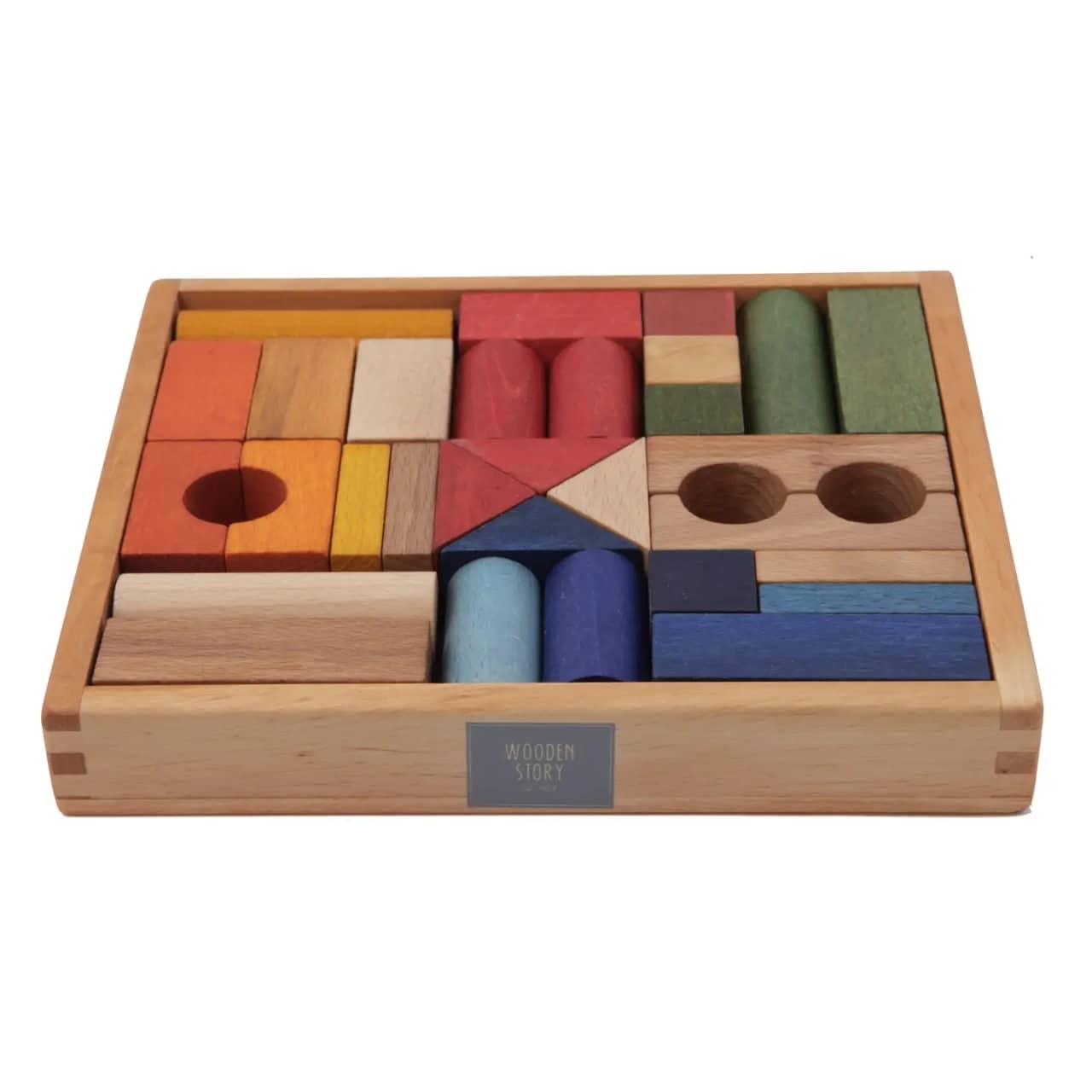 Cuburi de Construit Curcubeu, Wooden Story