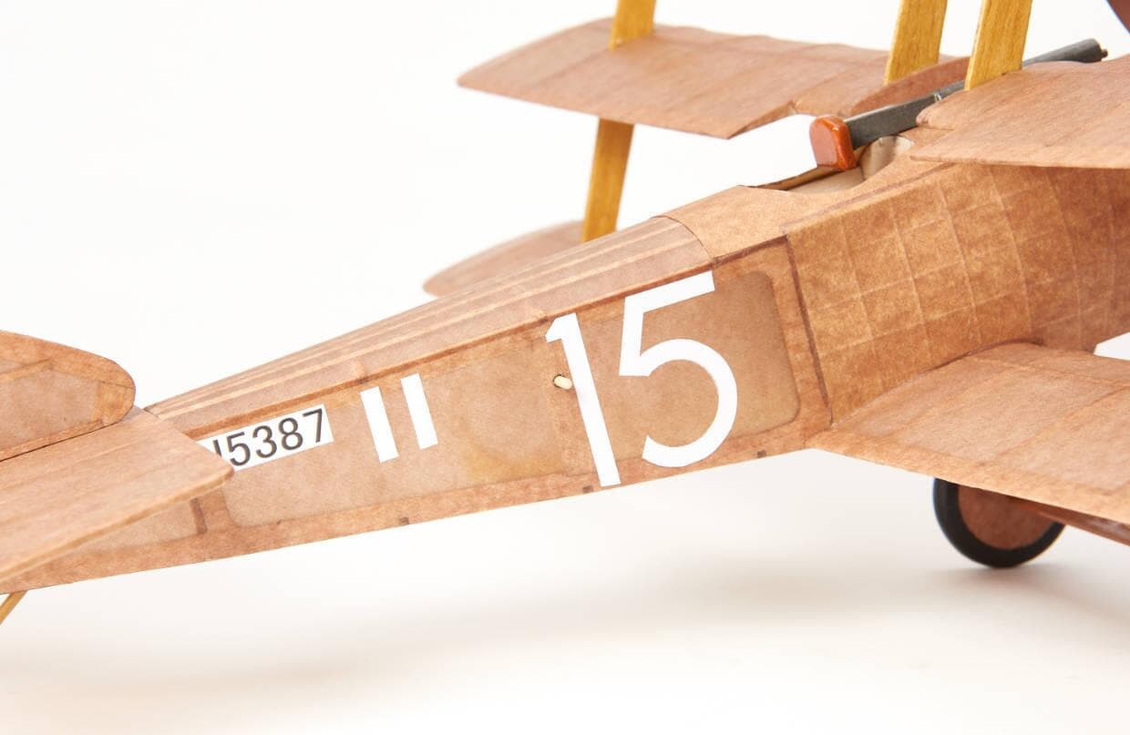 Kit Aeromodelism Vintage: Avion Triplan Sopwith Triplane (Anvergură 457 mm) - Imaginea 4
