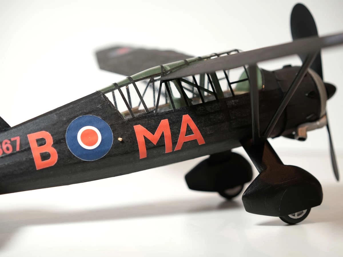 Kit Aeromodelism Vintage: Avion Westland Lysander (Anvergură 55,9 cm) - Imaginea 9