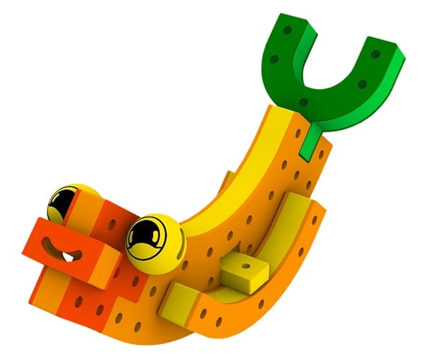 Set Construcție BAKOBA Combiner 65 Piese, Compatibile LEGO - Imaginea 2