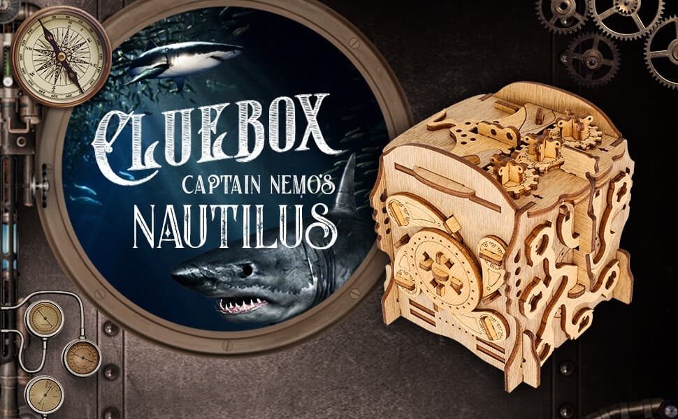 Povestea din spatele cluebox-ului "Nautilusul căpitanului Nemo"