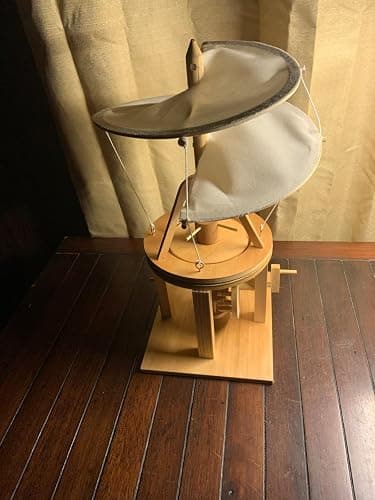 Elicopterul lui Leonardo da Vinci, Kit de Construcție din Lemn - Imaginea 8