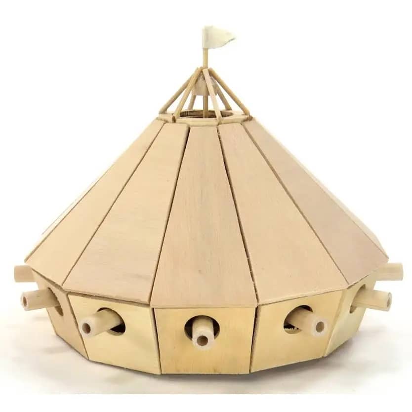 Tancul lui Leonardo da Vinci -Kit de Construcție din Lemn