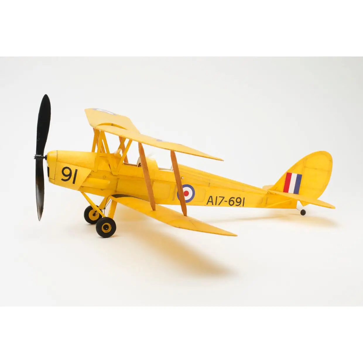 Kit Aeromodelism Vintage: Tiger Moth (Anvergură 45,7 cm)